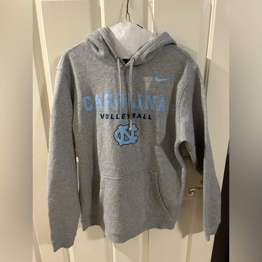 Grey Nike UNC Volleyball Hoodie- Size M